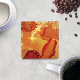 Faithworks COA1977 Orange Geode Coaster