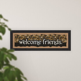 Faithworks CPW0004 Welcome Friends Ornate Decor