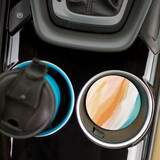 P.Graham Dunn CST0780 Ceramic Car Coaster - Orange