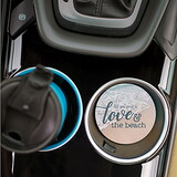 P.Graham Dunn CSTS0767 Coastal Collection Car Coaster (Retail Pack) - All You Need Is Love