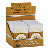 Aquinas Press D1015 First Communion Pocket Prayer Book Display - 48/unit
