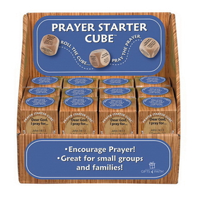 Gifts of Faith D1046 Prayer Starter Cube Display - 24 Pcs