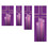 Celebration Banners D1339 All Seasons Series Banner - Advent Candles
