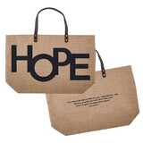 Faithworks D1421 Jute Tote Bag - HOPE / Jeremiah 29:11