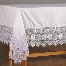 RJ Toomey IHS Lace Altar Frontal