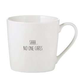 Christian Brands D2216 Shhh ..No One Cares Caf&eacute;  Mug