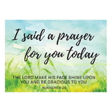 Christian Brands D2952 Postcard - I Said a Prayer for You