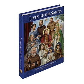 Aquinas Press D3033 Illustrated Lives of the Saints - Revised & Expanded