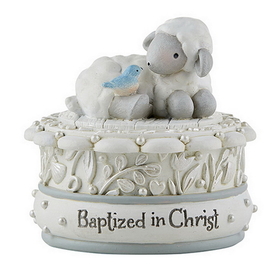 Sacred Traditions D3081 Baptized in Christ Keepsake Box