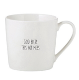 Faithworks D3253 CafÉ Mug - God Bless This Hot Mess