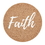 Faithworks D3264 Cork Coaster Sets:  Faith Hope Love Grace 4Pk