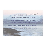 Christian Brands D3557 Small Posters: Isaiah 40:31