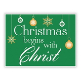 Christian Brands D3580 Yard Signs: Christmas Begins Christ
