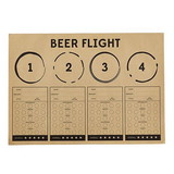Sips D4487 Beer Flight Placemats