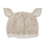 Stephan Baby D4722 Knit Hat - Cream Lamb, Newborn
