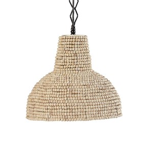 47th & Main DMR047 Beaded Hanging Lamp Natural