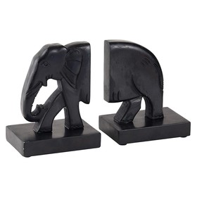 47th & Main DMR073 Marble Elephant Bookend