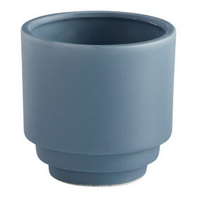 47th & Main DMR100 Blue Ceramic Pot
