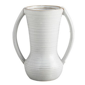 47th & Main DMR123 Two Handle Ceramic Vase