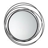 47th & Main DMR129 Abstract Circular Wall Mirror