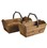 47th & Main DMR154 Wood Baskets - Set of 2