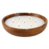 47th & Main DMR191 Wood Tray Candle - Large