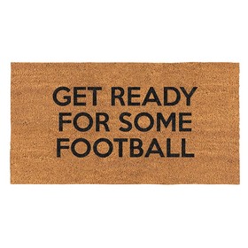 47th & Main DMR219 Get Ready Football Doormat