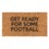 47th & Main DMR219 Get Ready Football Doormat