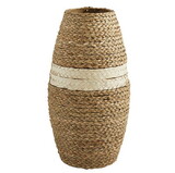 47th & Main DMR234 Woven Natural Seagrass Vase