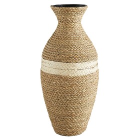 47th & Main DMR235 Woven Natural Tall Seagrass Vase