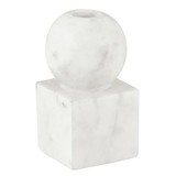 47th & Main Round Marble Candle Holder