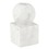 47th & Main DMR318 Round Marble Candle Holder - Small