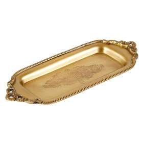 47th & Main DMR367 Antique Gold Tray