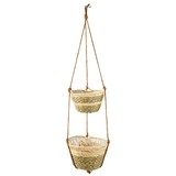 47th & Main DMR444 Two Tone Hanging Baskets - Set of 2
