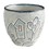 47th & Main DMR524 Abstract Carved House Pot - Small