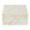 47th & Main DMR638 Cream Textured Bone Keepsake Box - Large