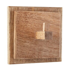 47th & Main DMR678 Square Wooden Hook