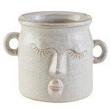 47th & Main Ceramic Face Pot
