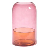 47th & Main DMR762 Pink/Amber Candle Cloche