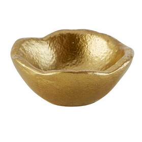 47th & Main DMR785 Golden Trinket Dish - Small