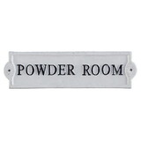 47th & Main DMR803 Powder Room Sign