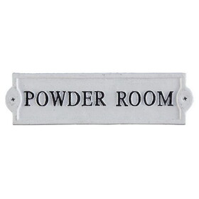 47th & Main DMR803 Powder Room Sign