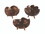 47th & Main DMR827 Coconut Bowls - Set of 3