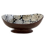 47th & Main DMR830 Pattern Inlaid Coconut Bowl