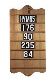 Robert Smith ES773 Hymn Board