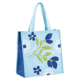 Gifts of Faith F1375 Tote Bag - Grateful Thankful Blessed