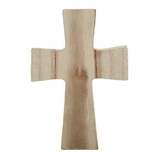 Faithworks F1541 Paulownia Wood Standing Cross - Medium - Natural Finish