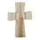 Faithworks F1541 Paulownia Wood Standing Cross - Medium - Natural Finish