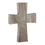 Faithworks F1542 Paulownia Wood Standing Cross - Large - Grey Finish