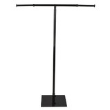 Christian Brands F1698BLK T-Pole Banner Stand